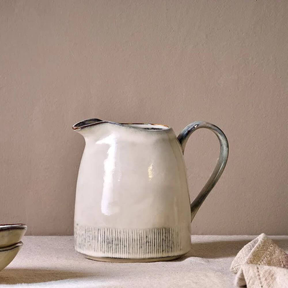 Nkuku Malia Jug Cream Large